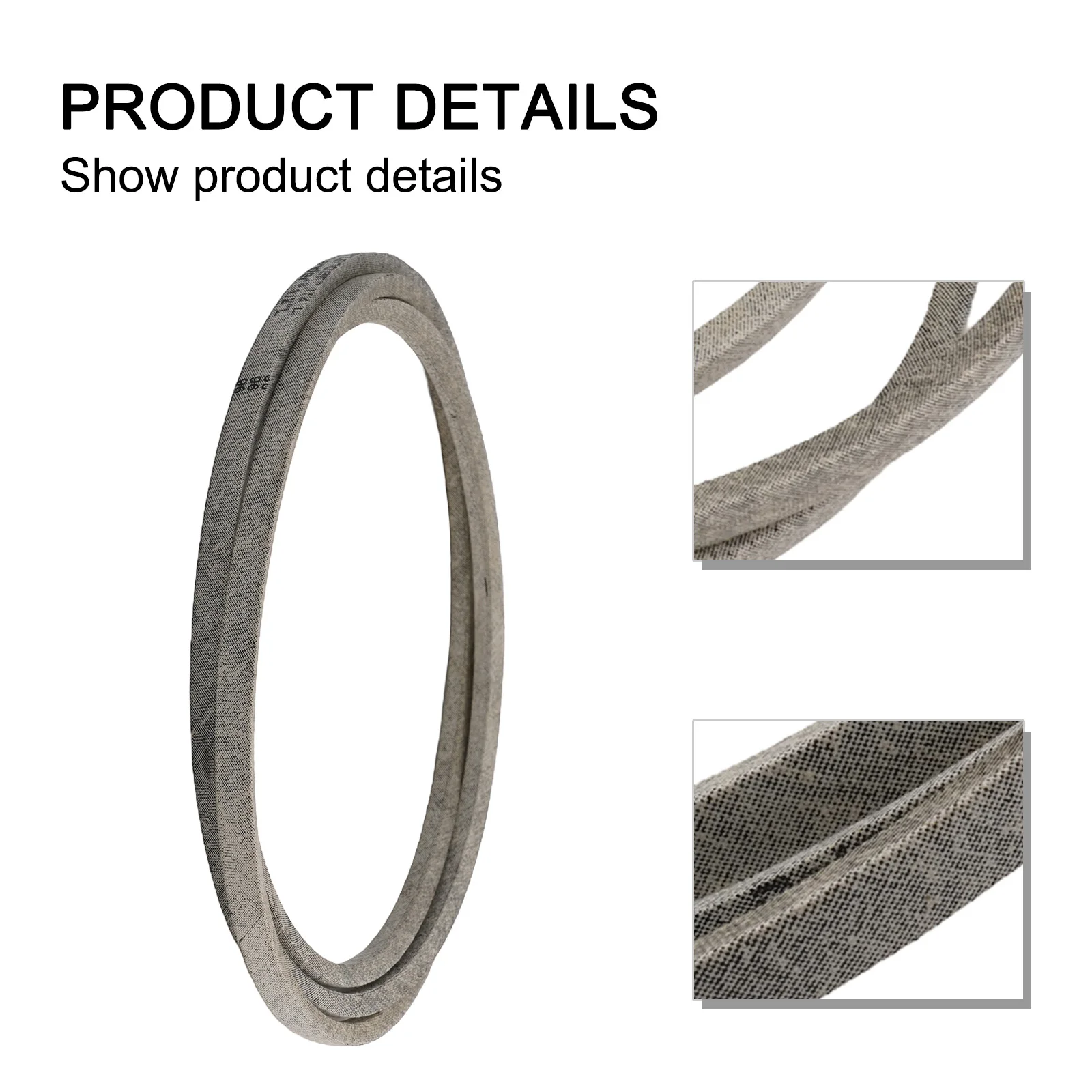 

42inch Mower Belt Mower Belt Non-Conductive Riding Lawn Mower Abrasion Resistant Drive Replacement Heat Resistant