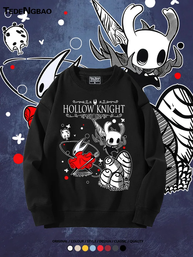 

Hollow Knight Game Crew Ne Sweatirt Men's Casual Top Spring Autumn Winter Student COS Trendy Brand Sweatirt