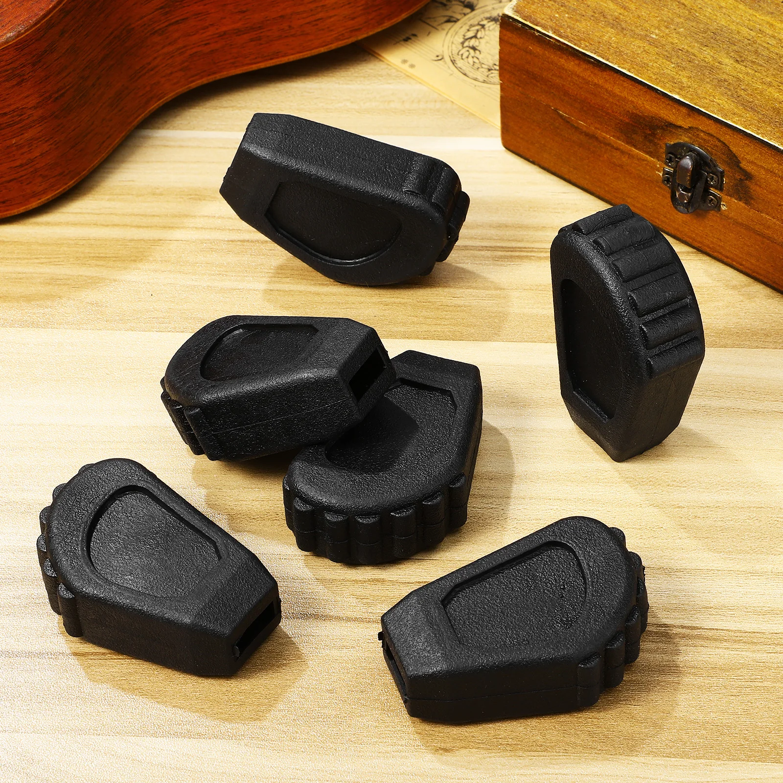 

6 Pcs Foot Pads Drum Rubber Chair Floor Protectors Drummer Stool Feet Accessories