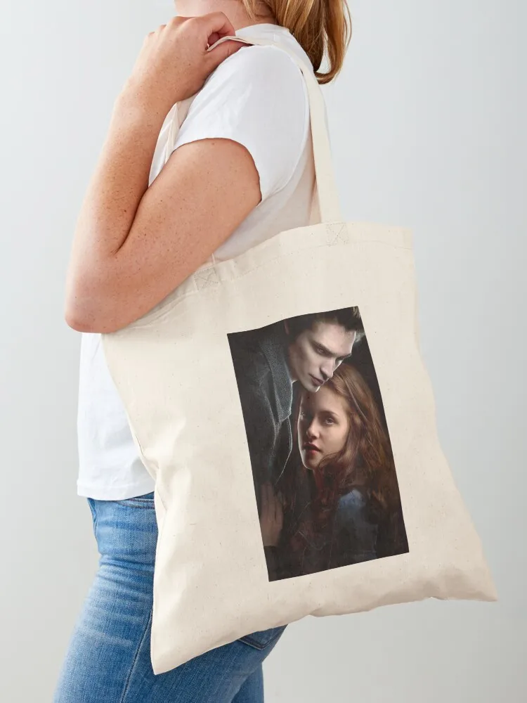 

Twilight saga Edward and Bella vampires midnight sun Tote Bag Women's beach bags tote bag men Women's bag