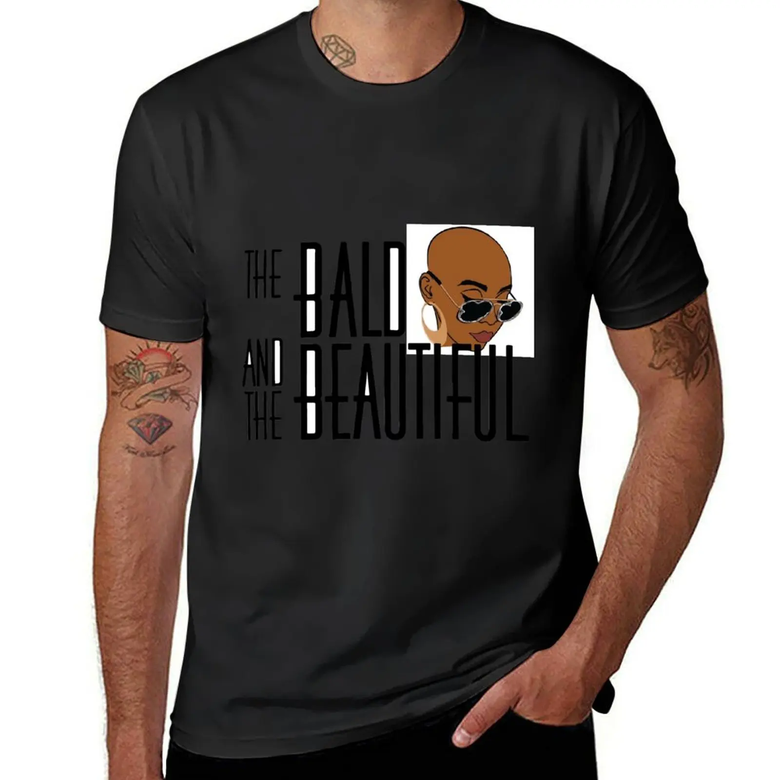 Bald and Beautiful T-Shirt kawaii clothes boys whites men graphic t shirts