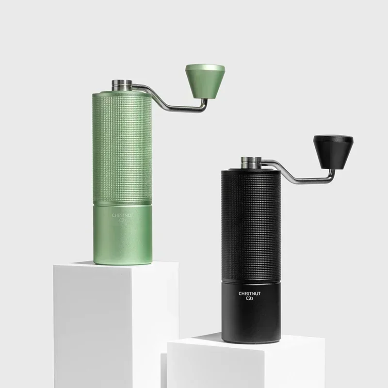 חנות TIMEMORE Chestnut C3S / C3ESP מטחנת קפה ידנית All-metal Body & S2C Burr שולח מברשת ניקוי מטחנת קפה