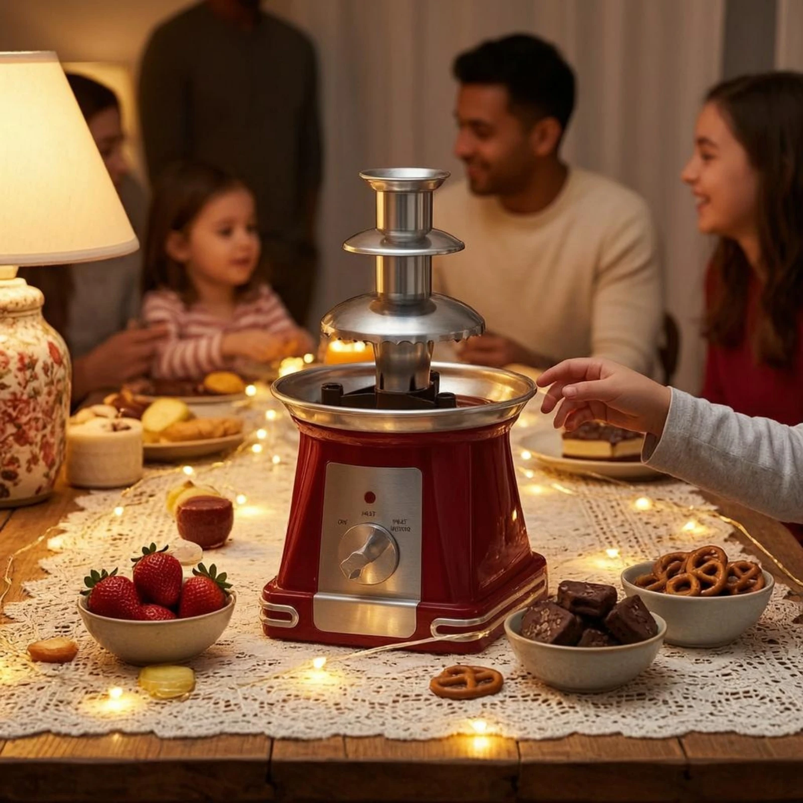 Tabletop Chocolate Fountain Ro - Chocolate Fountain Commercial recension och pris