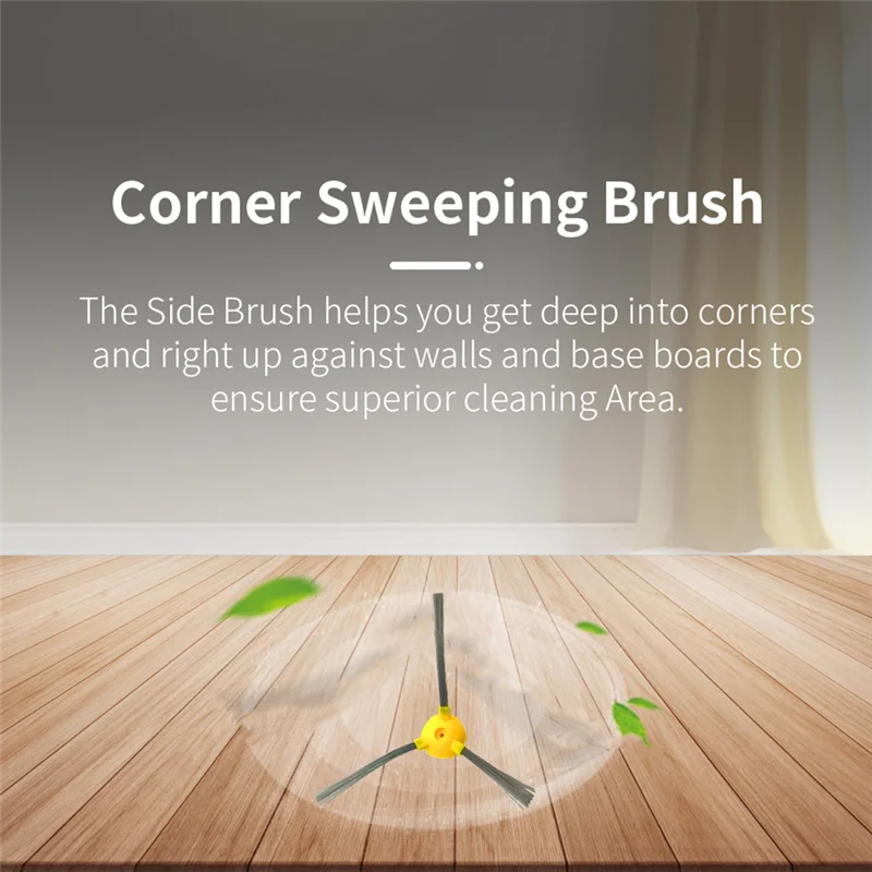 ل Devvis Liectroux DEVVE B6009 قطع غيار المكنسة الكهربائية الروبوتية فرشاة جانبية رئيسية ممسحة القماش # أ66 ك