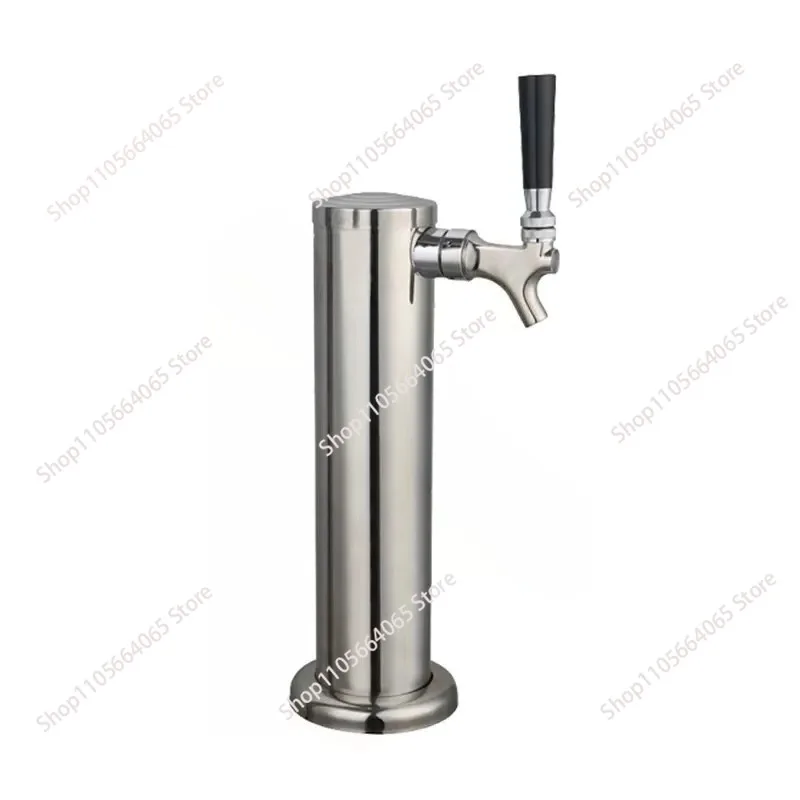 Vertical wine column single head double head three head  faucet stainless steel wine tower draft beer machine beer machine