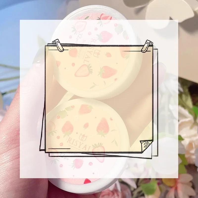 

32pcs/Box Disposable Nail Removal Supplies Natural Safe Nail Polish Glue Removal Towel Nail Piece Manicure Tools