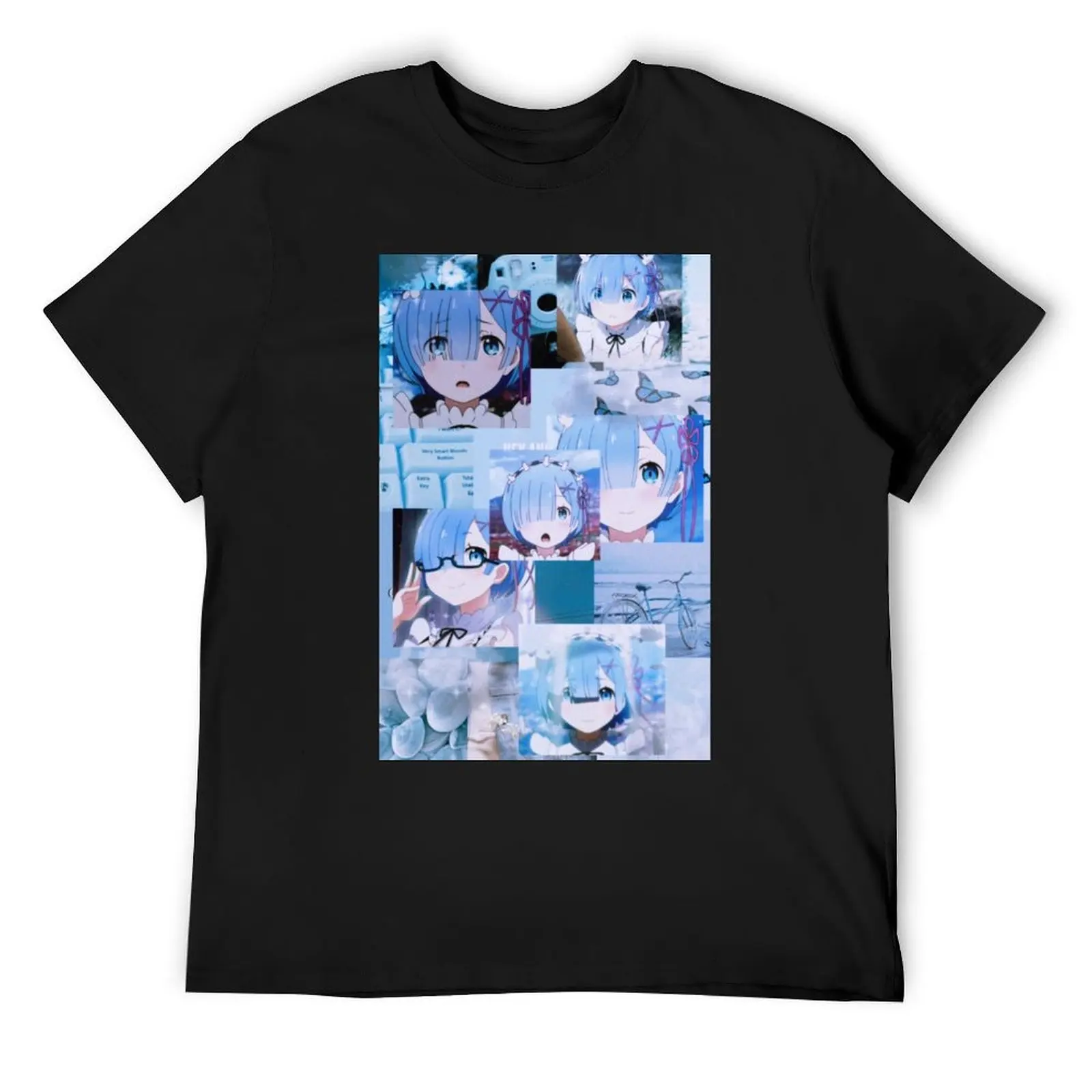 

Re zero T-Shirt graphics vintage quick-drying t shirt men