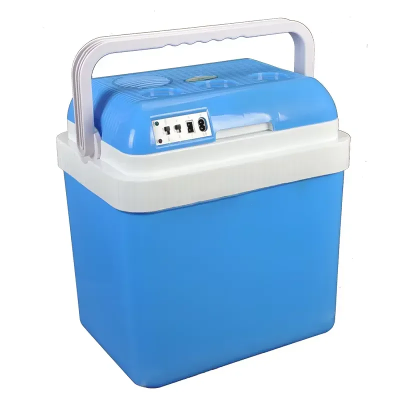 24L Car Small Refrigerator Mini Car Portable Heating and Cooling Box
