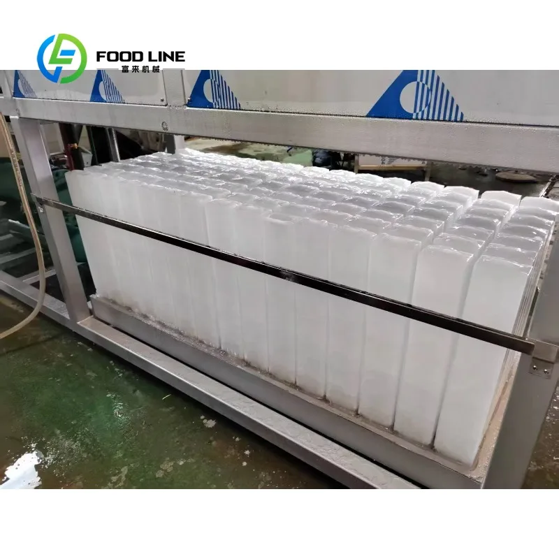 Customized 5 Tons Direct Cooling Commercial Ice Block Making Machine for Seafood Cooling Fishery and Food Preservation Business