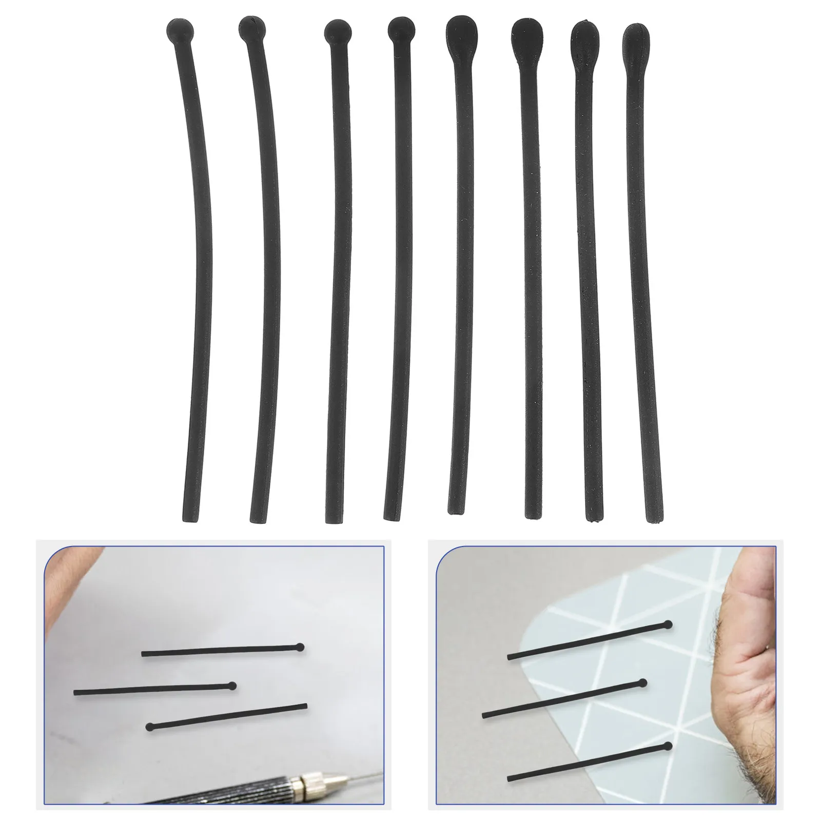 Eyeglass Ear Grips 12 Pairs Silicone Anti Slip Temple Tips for Reading Glasses Sunglasses Secure Fit