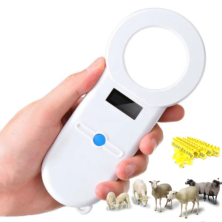 

Reader Micro Chip Animals RFID Long Range FDX-B ISO 11784/11785 USB H03 Animal PET Chip Tag Reader