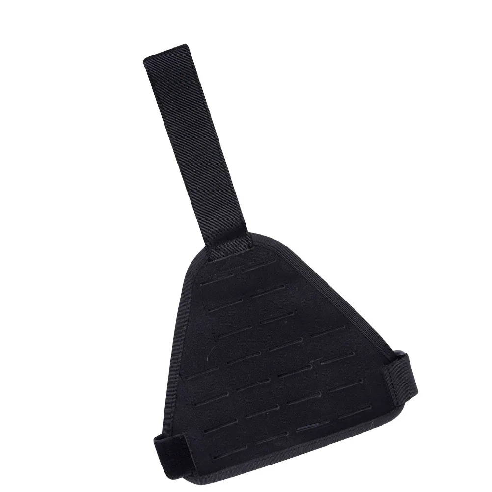 تنفس 1000D النايلون التكتيكية الفخذ تلاعب مبطن شبكة داخلية تصميم أسود معدات الصيد في الهواء الطلق