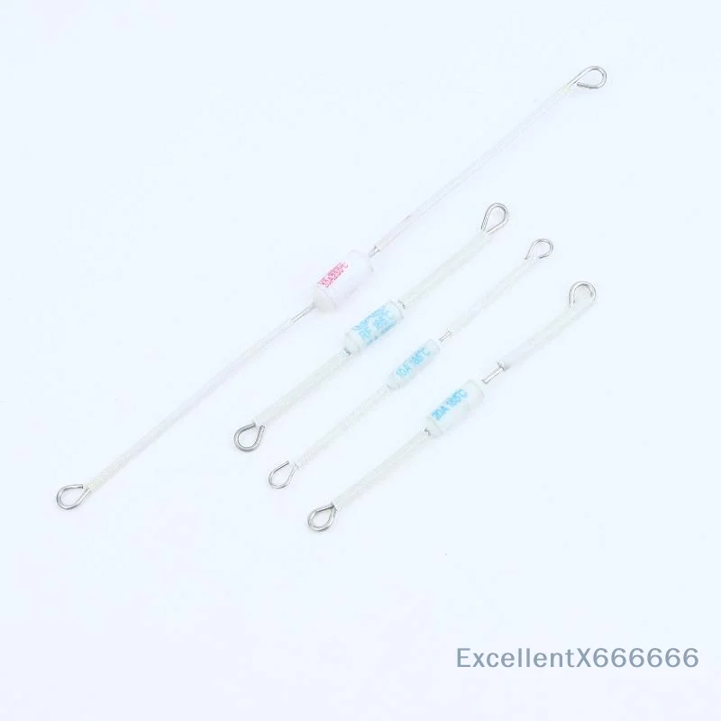 Ceramic Thermal Cutoff Fuse 10 Pack 10/15/20A 250V 185℃/230℃ for Household Electronic Equipment Repair