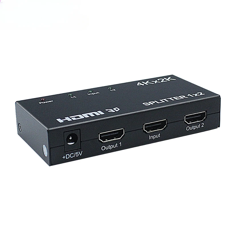 Distributor is divided into two parts: 4K HD 3D projector, video computer host display, screen splitter, 1 in and 2 out.