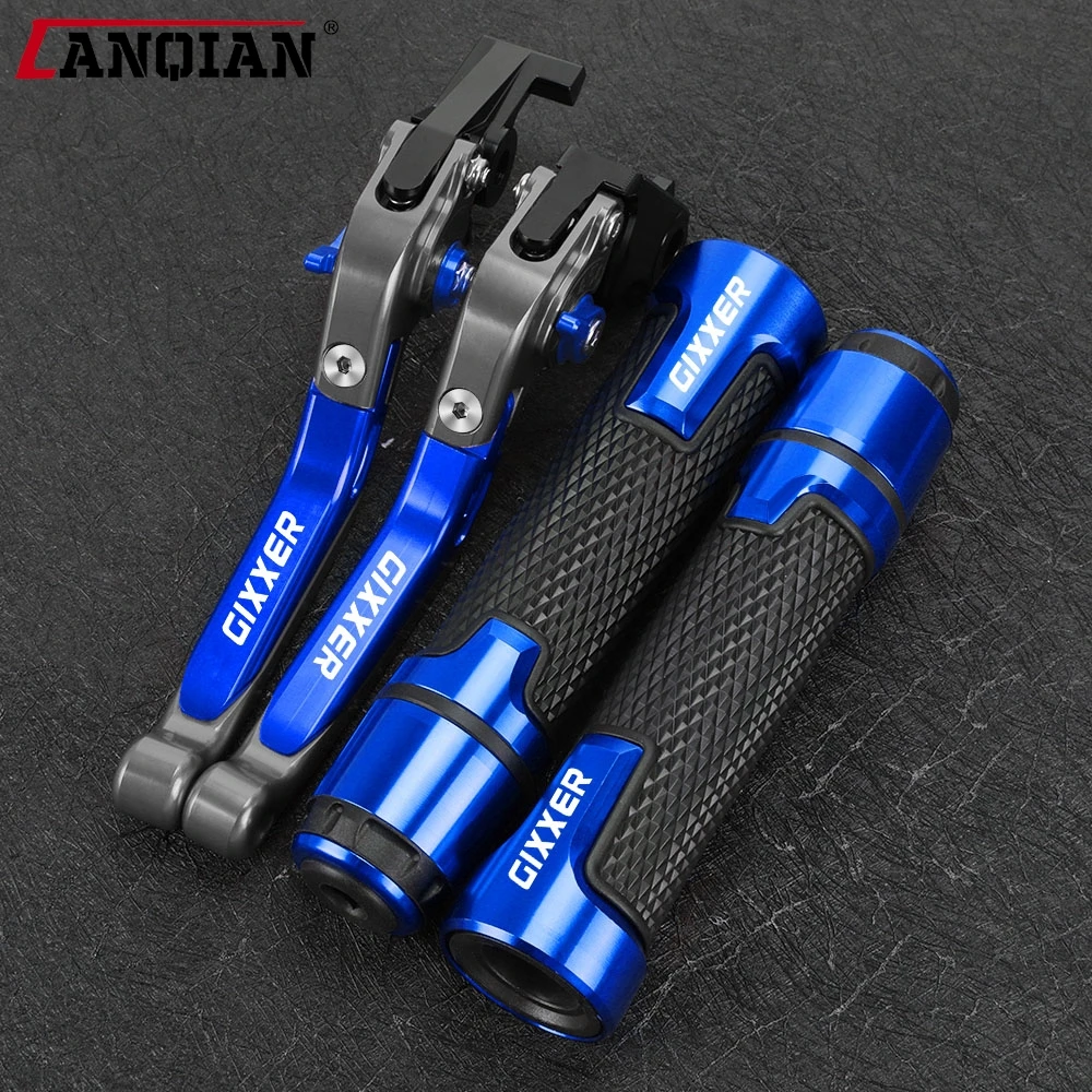 Brake Clutch Levers Handlebar Grip Handles bar Hand Grips Motorcycle For Suzuki GIXXER 250 SF 250SF 150 125 2020 2021 2022 2023