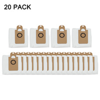 4/10/20 Pcs Dust Bags Replacement Vacuum Capacity Dust Bags For Ultenic For T10 For ELite Robot Vacuum Cleaner Accessories