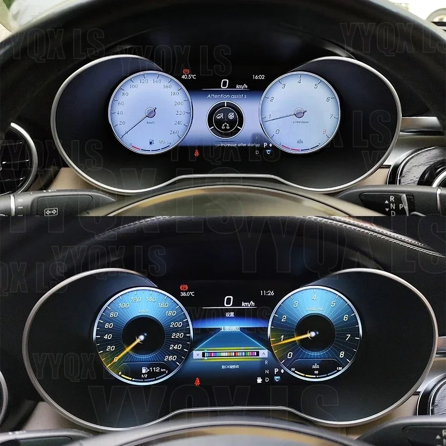 For Benz V Class W447 2016-2019 Full LCD Instrument Cluster Digital Dashboard GPS Carplay Speedometer Panel GaugeVirtual Cockpit