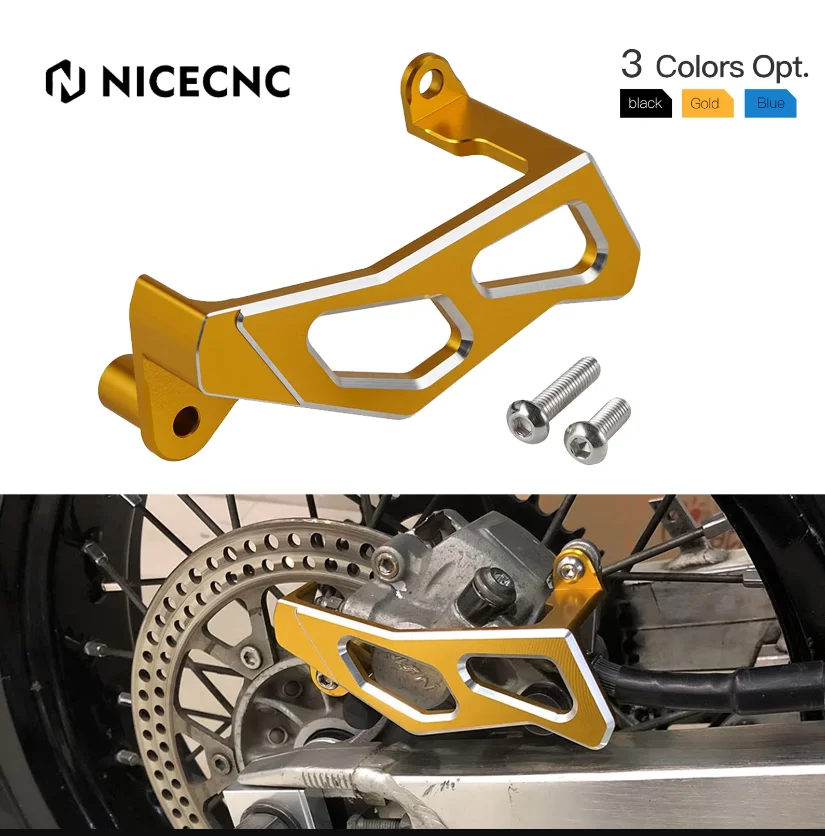

New For 2024 Suzuki DRZ400SM 2005-2024 DRZ 400SM DR-Z400SM DR-Z NICECNC Motorcycle Rear Brake Caliper Guard Cover Protector Kit