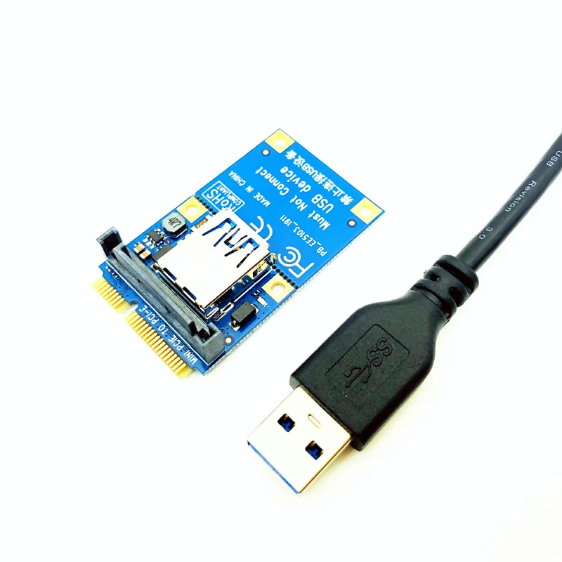 PCI-E 라이저 미니 확장 포트 어댑터, 라이저 카드, SATA 전원 커넥터, 30cm USB 연장 케이블, PCI-E X1