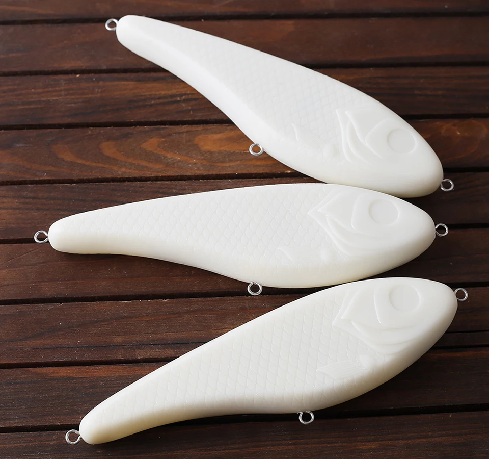 Chan's Huang-cebos de pesca DIY, cebos en blanco sin pintar, 15CM, 74,5G/5.9IN, 2,62 OZ