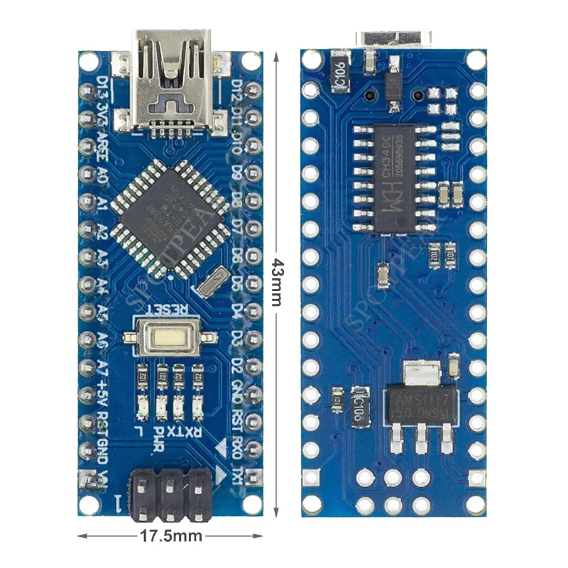 Development board ATMEGA328P Mini/Type-C/Micro USB for arduino