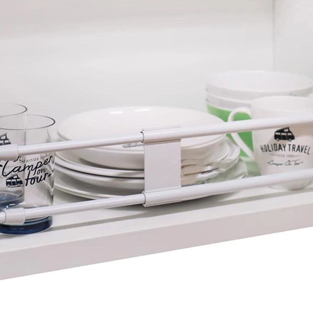Caravan Modification Accessories Caravan Hanger Cabinet Fence With Solid Rods Cabinet Expansion Baffle Removable And Adjustable