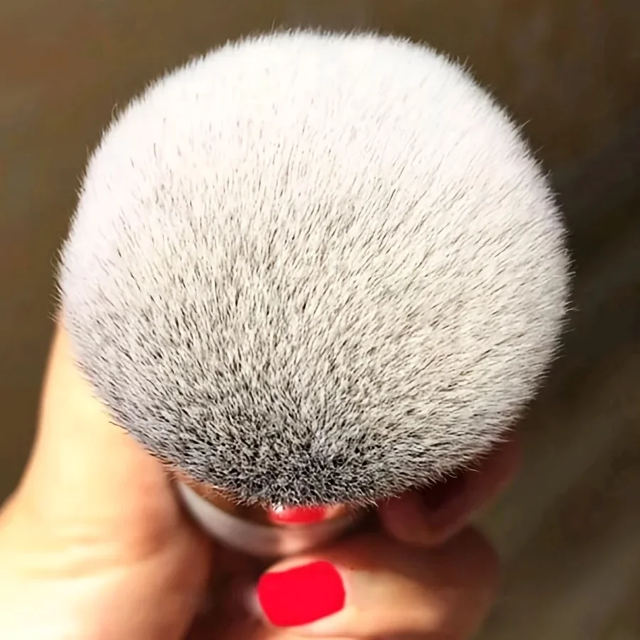 Nueva moda, brocha para base regordeta, brochas de maquillaje de crema plana, brocha cosmética profesional, brocha para resaltar, polvo suelto brus