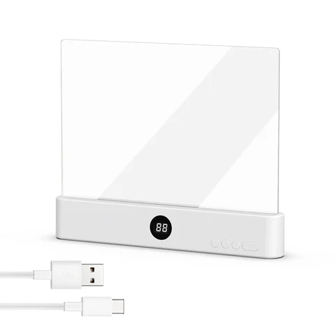 Светодиодная лампа для чтения с USB, гибкая, энергосберегающая