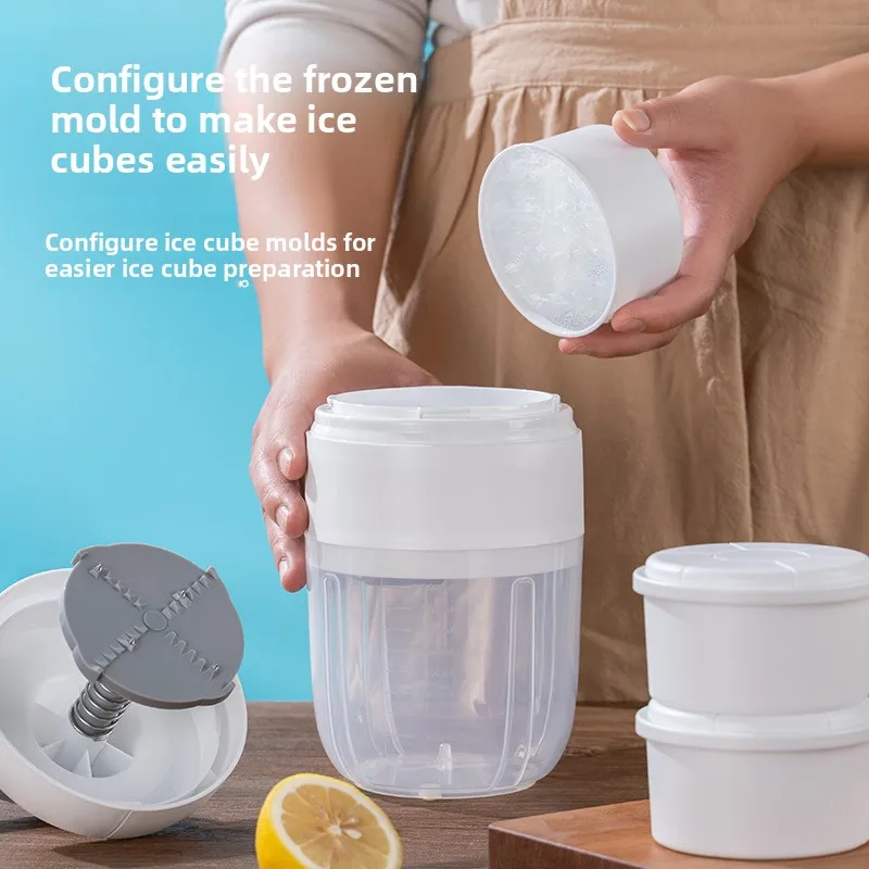 

Manual Ice Crusher Household Hand Crank Shaved Ice Machine Portable No Electric Ice Breaker For Stall Dessert Shop