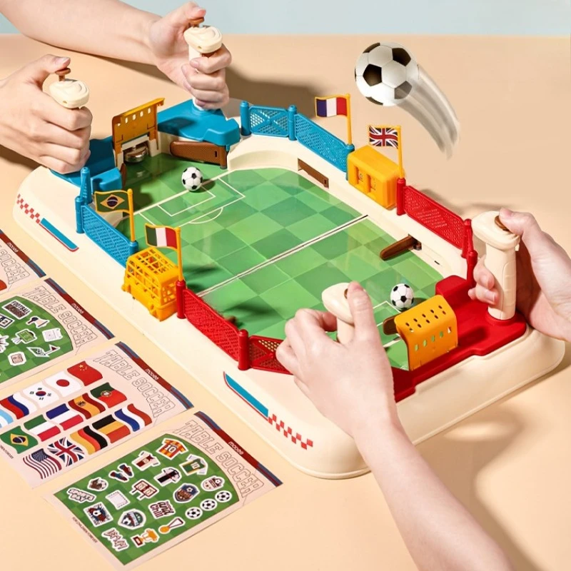 Table football pinball fun children's game, two-player puzzle desktop machine