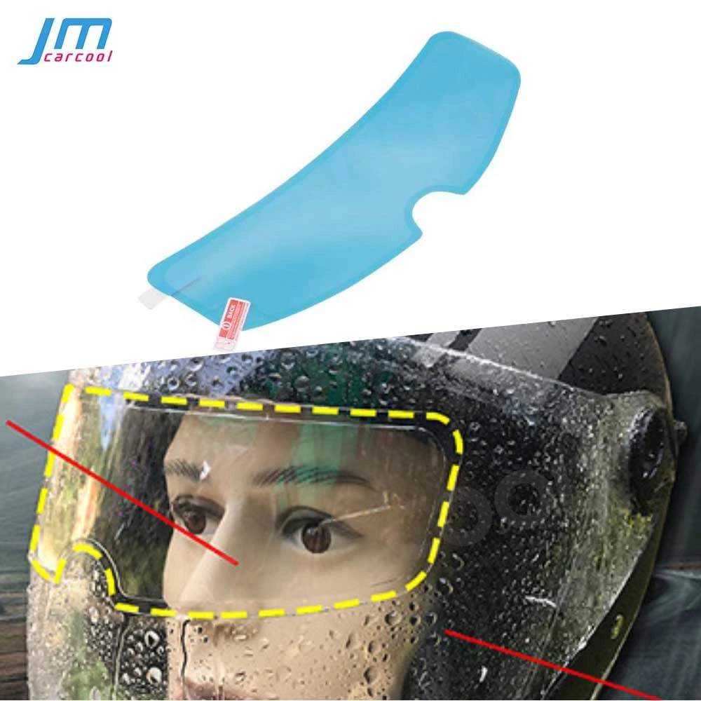 Universal Motorcycle Film Anti-fog Film and Anti-fog Film Safety Driving Sticker Helmet Clear Patch Film Helmet Car Accessorie