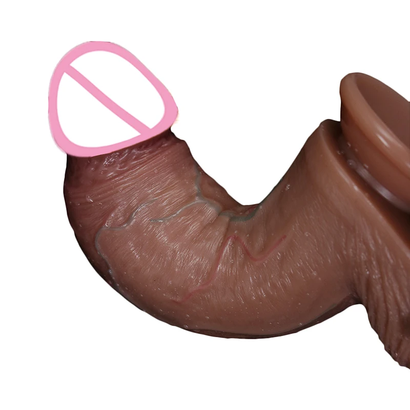 18+ Adults Shop Super Realistic Dildo Skin Intimate Soft Big Penis Suction Cup Anal Sex Toys Stimulator Vagina Orgasm For Women