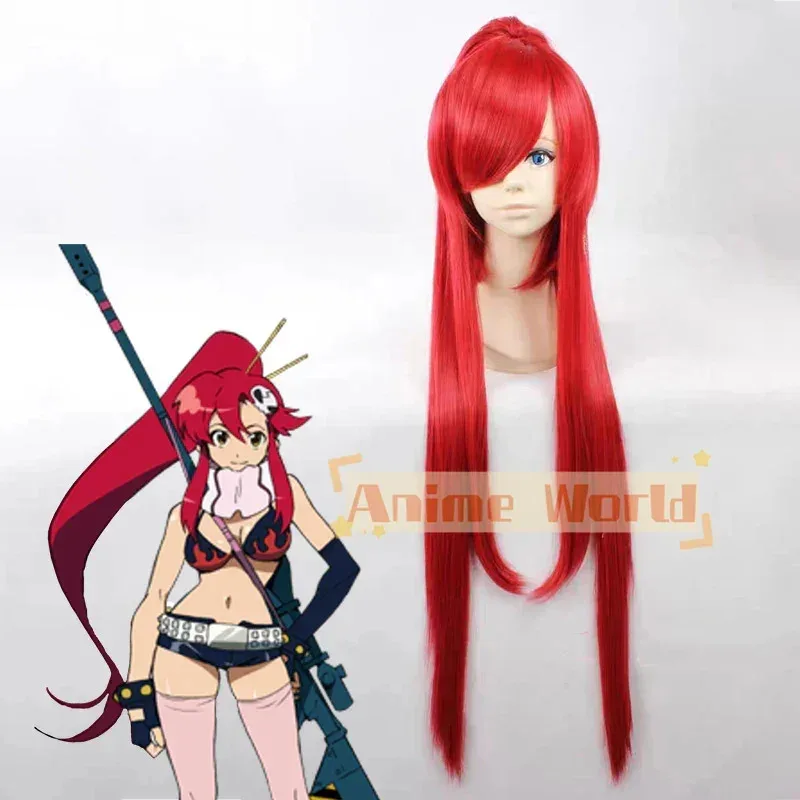 

Tengen Toppa Gurren Lagann Yoko Littner, парик для косплея, синтетические волосы, термостойкий парик для Хэллоуина, парики для ролевых игр