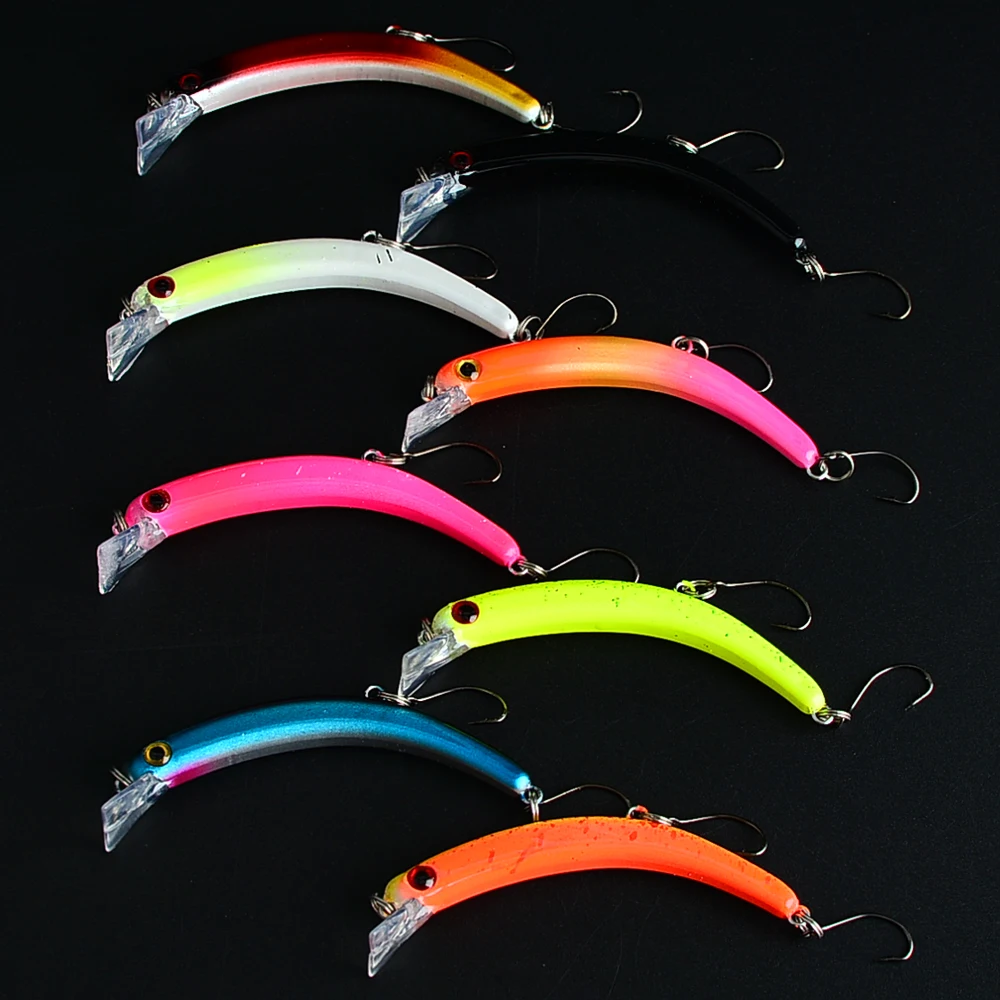 Crankbait Minnow hundimiento – Señuelo artificial duro con ojos 3D - imagen 3