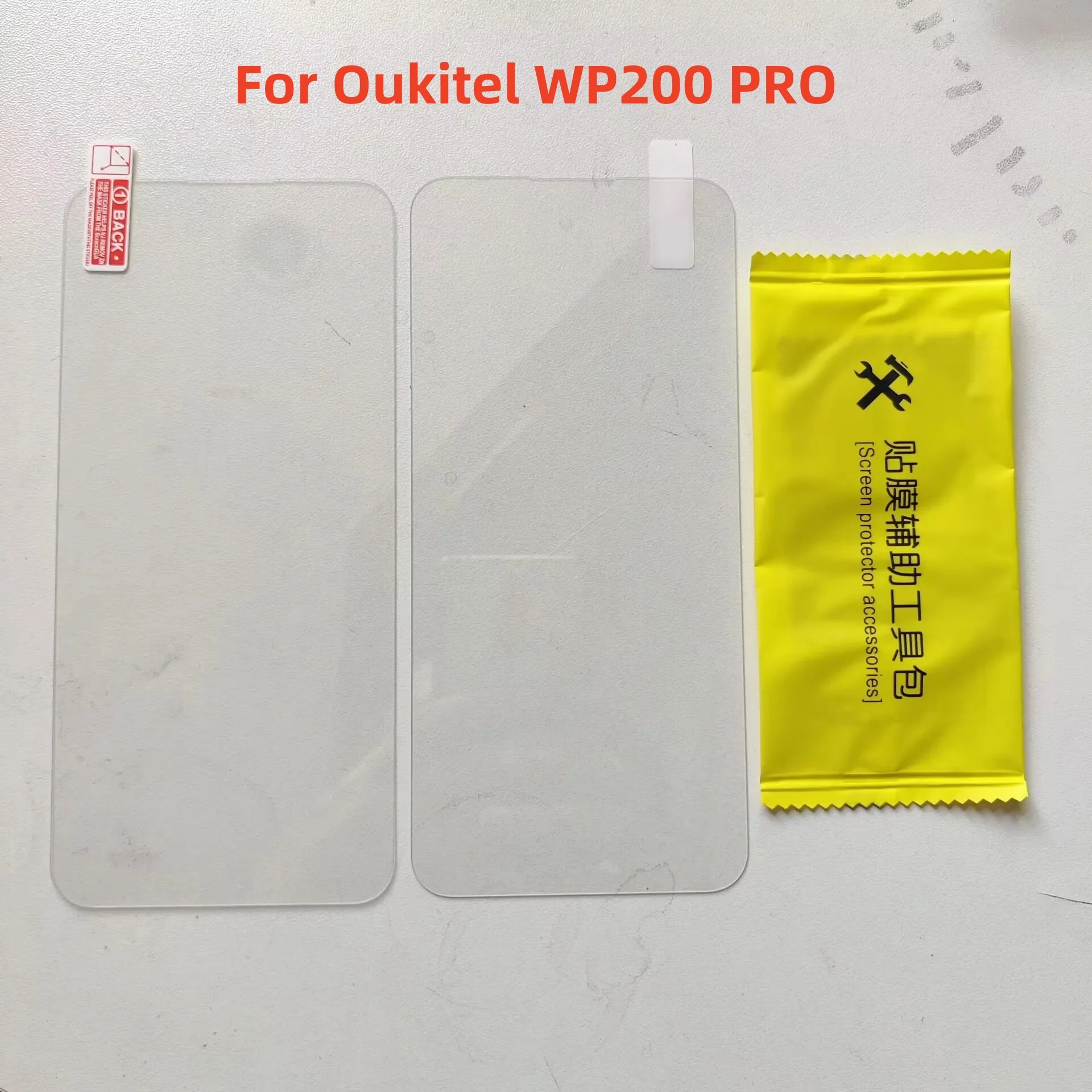 Pop 5 Pcs/10 Pcs Original Explosion-proof Tempered Glass Film For Oukitel WP200 PRO 6.7inch Cell Phone Screen Protector Films
