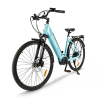 Electric Bicycle 700C 29 Inch Trekking Bike E-City Bike with 36 V 15Ah Lithium Battery for Long Range up to 100 KM, 250 W Motor