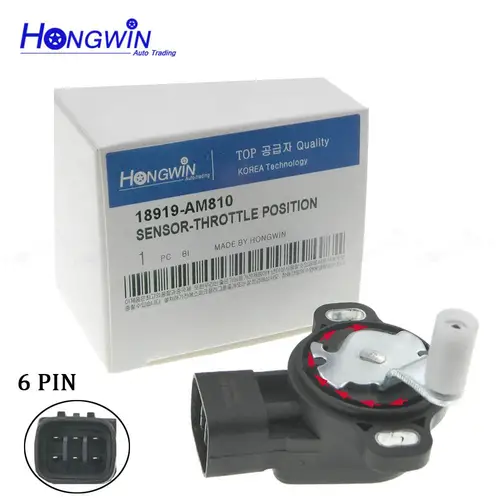 Sensor de posición del acelerador 18919-AM810, compatible con Nissan 350Z Infiniti G35 Sedan 3.5L 18002-AM81D 18002-AM81E 18919AM810