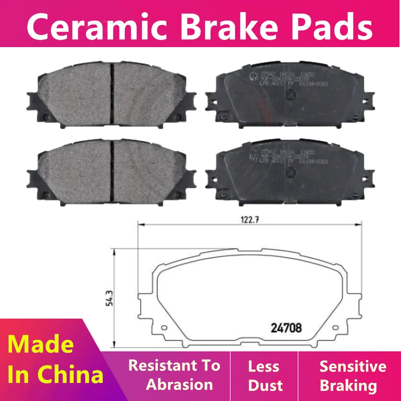 Front Brake Pads-05048 For Toyota Corolla Ractis Verso Yaris/Auto Parts