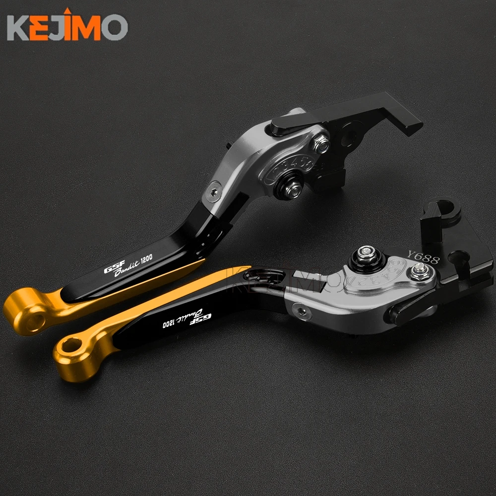 Adjustable Folding Brake Clutch Levers Extendable Handles Lever FOR SUZUKI GSF1200BANDIT GSF1200 Bandit 1996 1997 1998 1999 2000