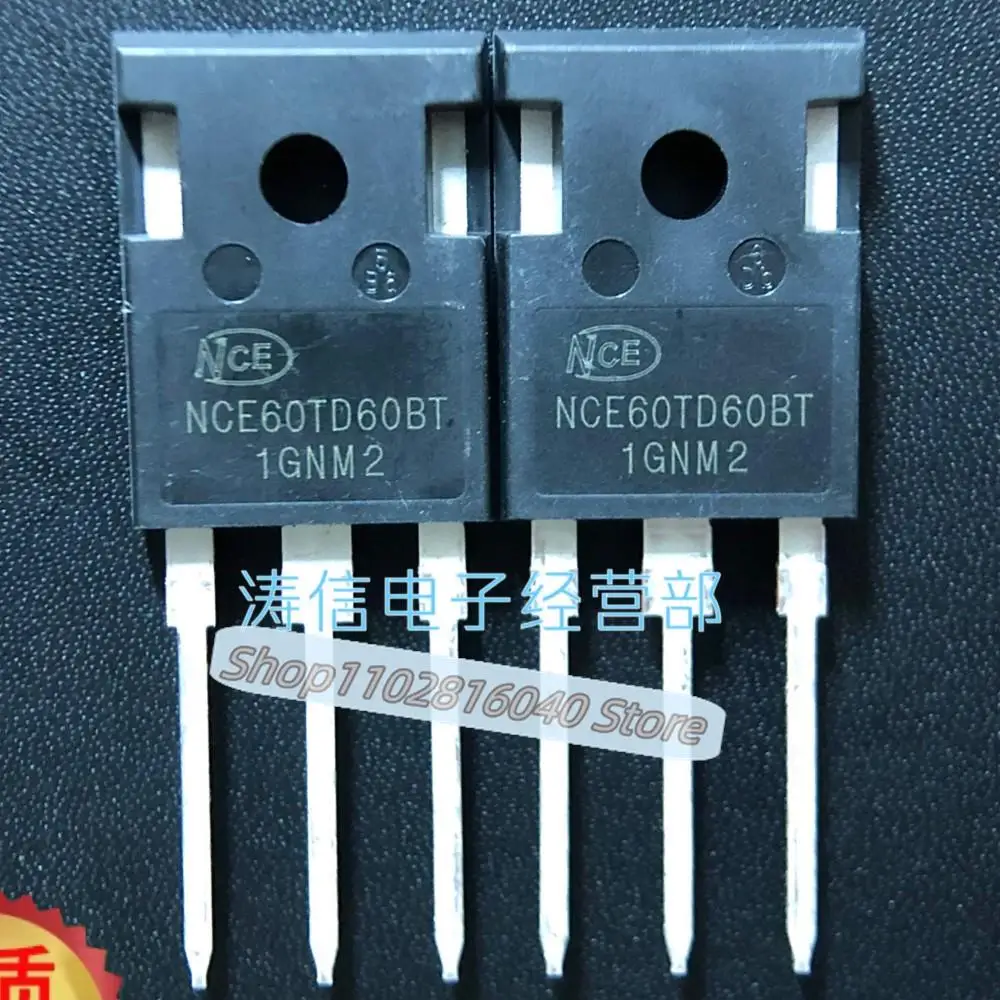 10PCS/Lot NCE60TD60BT 60A600V TO-247 IGBT  Best Quality Imported Original Spot