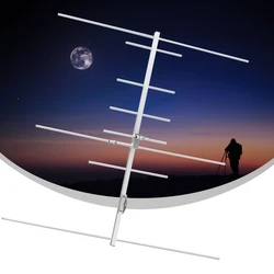 Yagi Ham Radio Antenna,High Gain Dual Band 2m 70cm VHF UHF GMRS Vertical Base Antenna for System Amateur Repeater Two-Way Radios