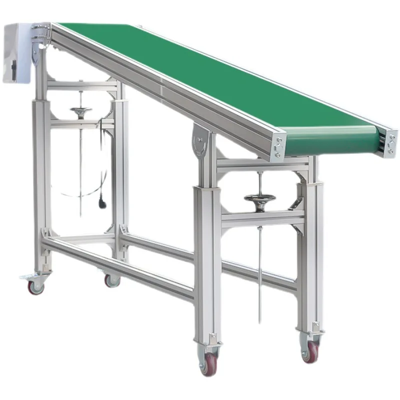 

Assembly line conveyor belt Food express conveyor Injection molding machine belt Small climbing belt conveyor