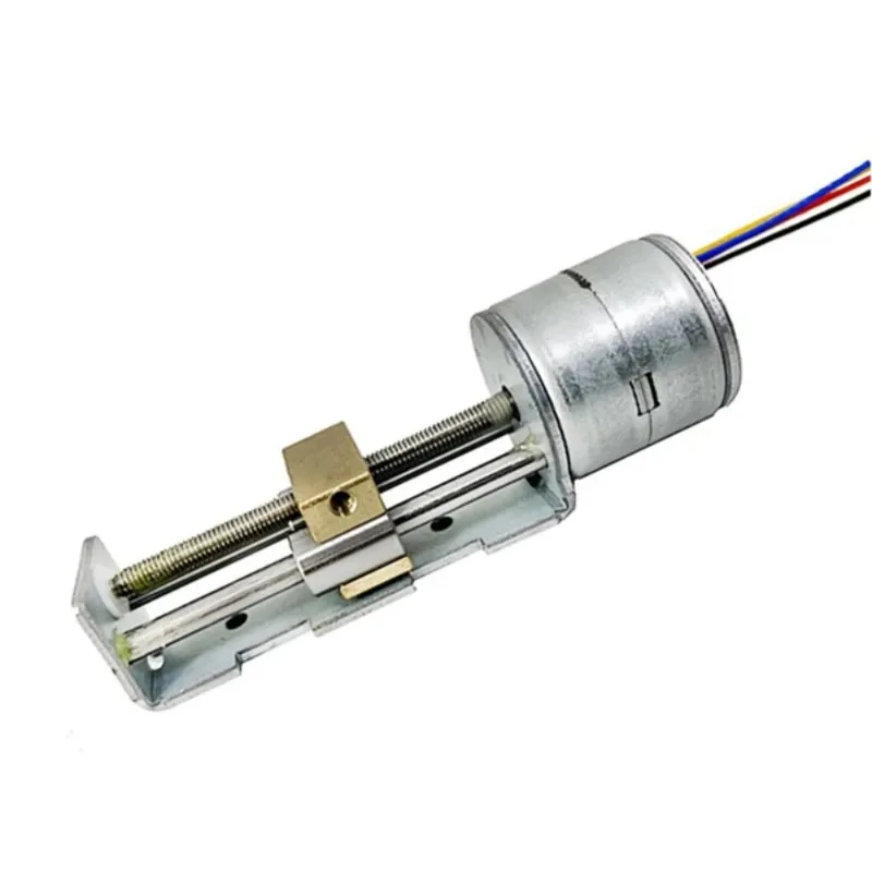 PM Mini Linear Screw Nut Permanent Magnet Slider Motor Linear Module Guide Rail Miniature Linear Actuator
