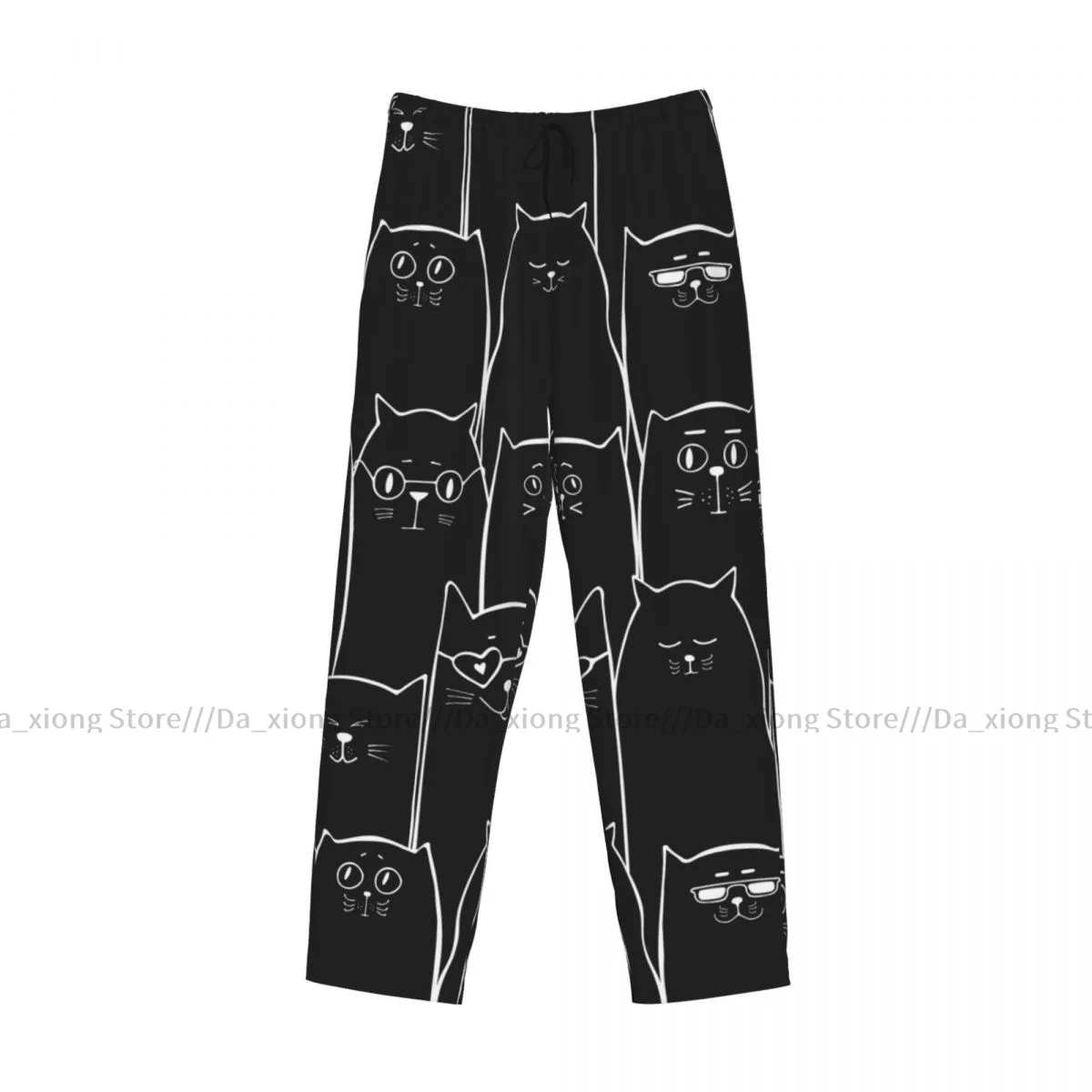 Schattige Katten Heren Pyjama Pyjama Broek Lounge Broek Slaapbroek