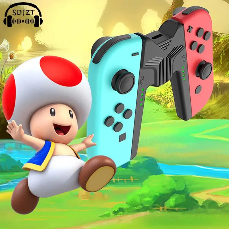 1 قطعة محطة شحن الألعاب قبضة مقبض تحكم ل نينتندو التبديل الفرح كون حامل (الفرح كون غير المدرجة)