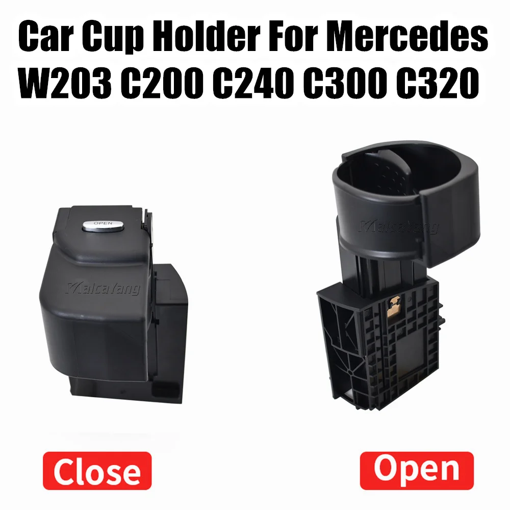 New Center Console Drink Water Cup Holder 2036800879 For Mercedes Benz C Class W203 C320 C240 C230 1.8L 2.6L 3.2L