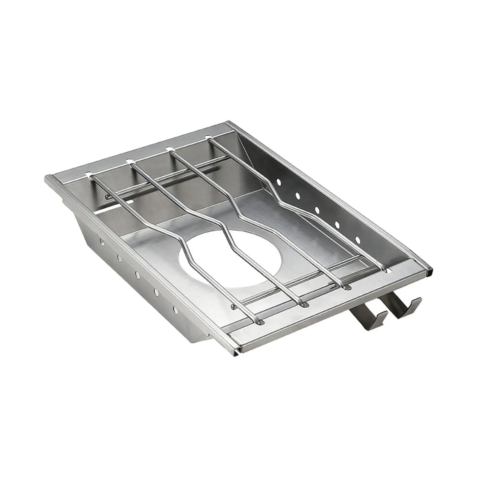 Furnace Plate Frame Easy to Use Bracket for Backpacking Camping Fishing