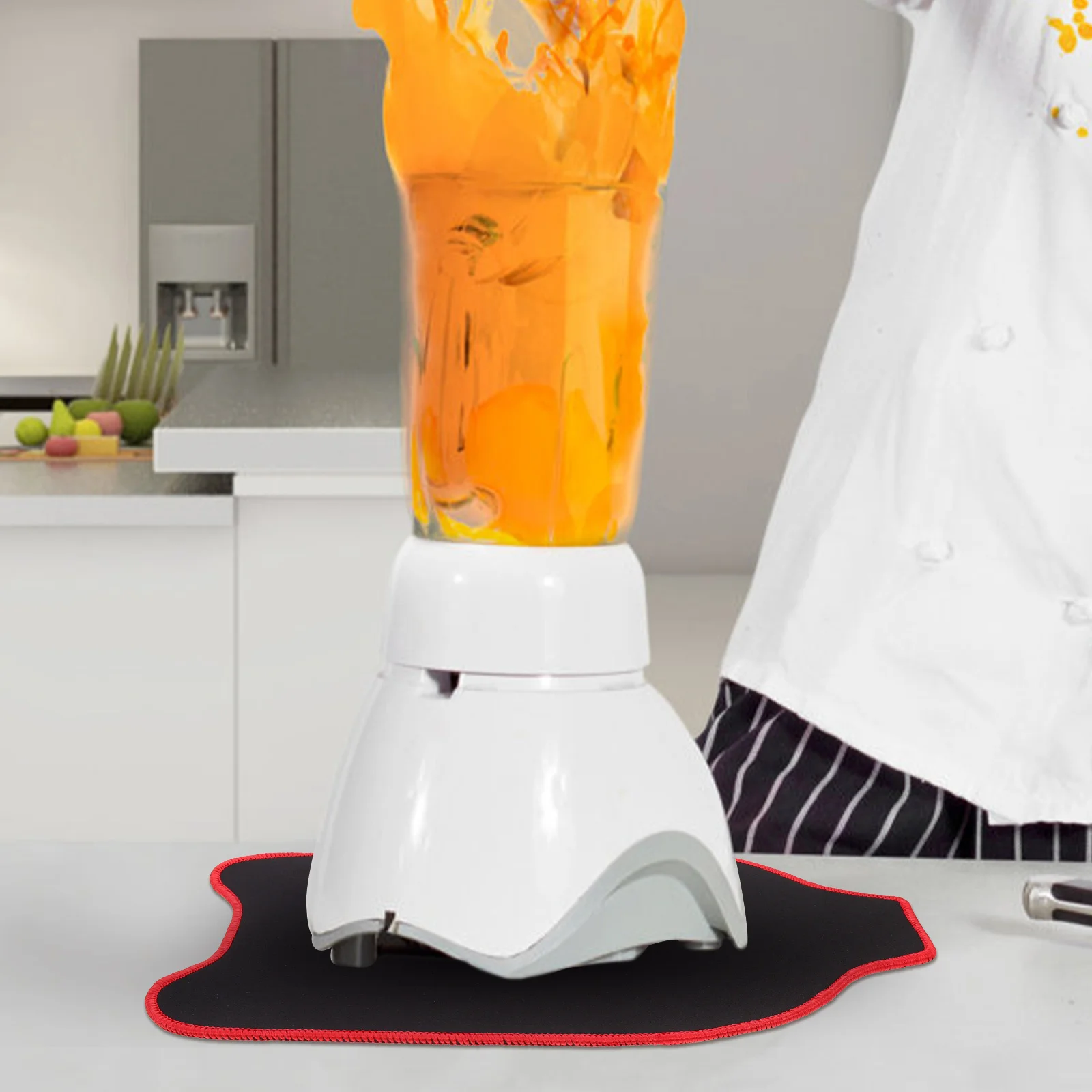 

Non-Slip Rubber For Mixer Kitchen Appliances Stable Desktop Sliding Pad Anti-Skid Countertop Home Supplies Mixer Slider