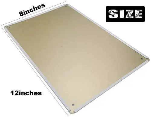 1m, 2025 Blechschild Trump Inauguration 47. Präsident 20. Januar