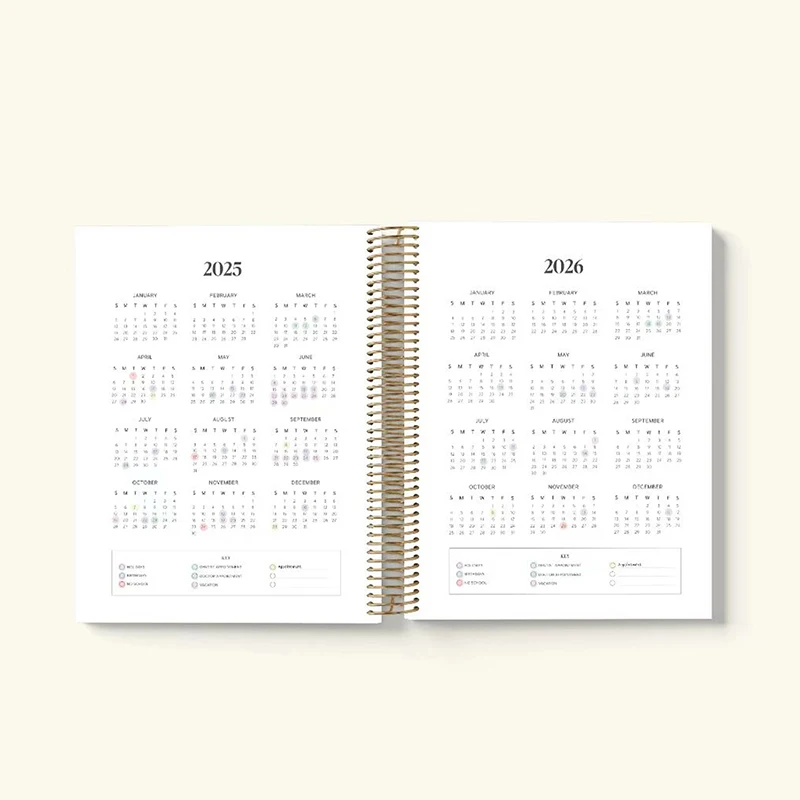 New 2025 Daily Planner Annual Planning List